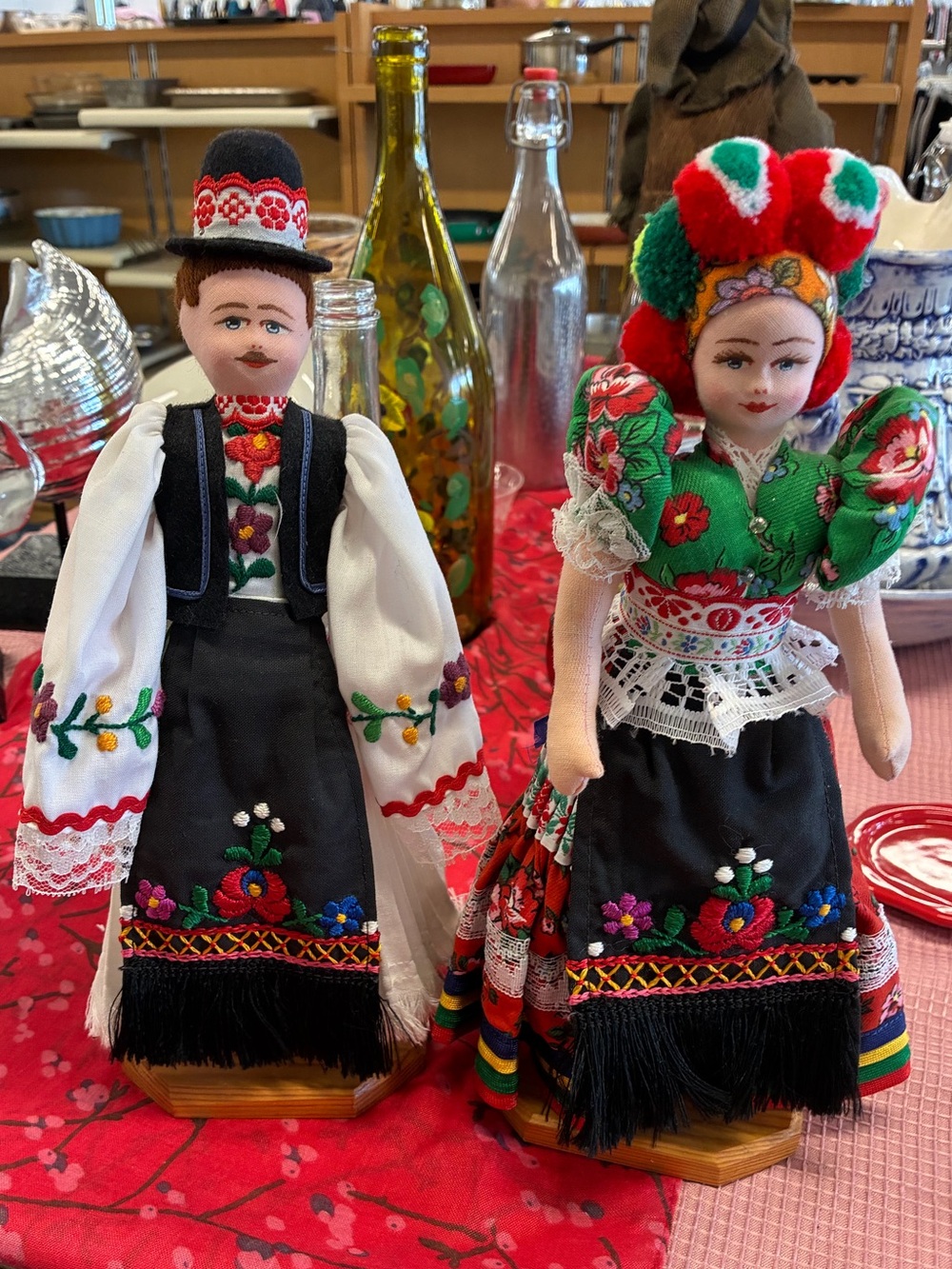 Vintage Hungarian dolls